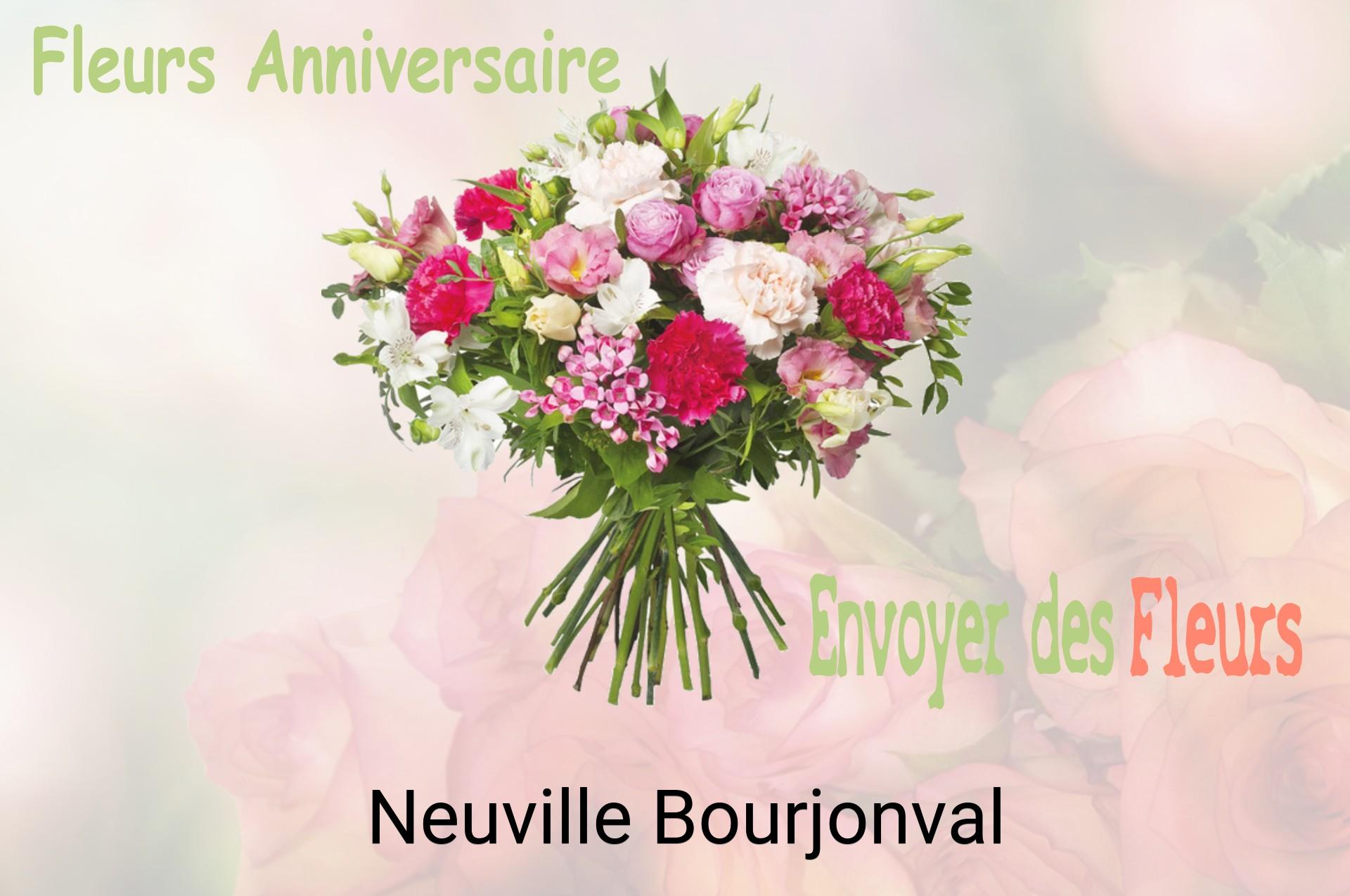 Bouquet de fleurs d’anniversaire livré à Neuville-Bourjonval