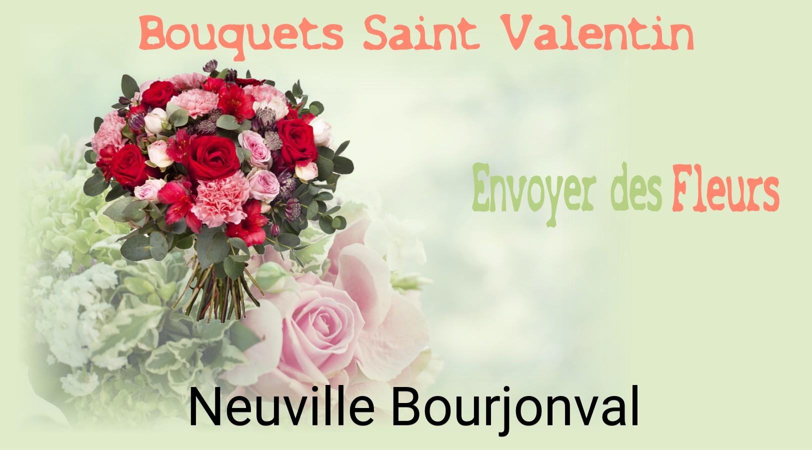 Roses de Saint-Valentin livrées à Neuville-Bourjonval